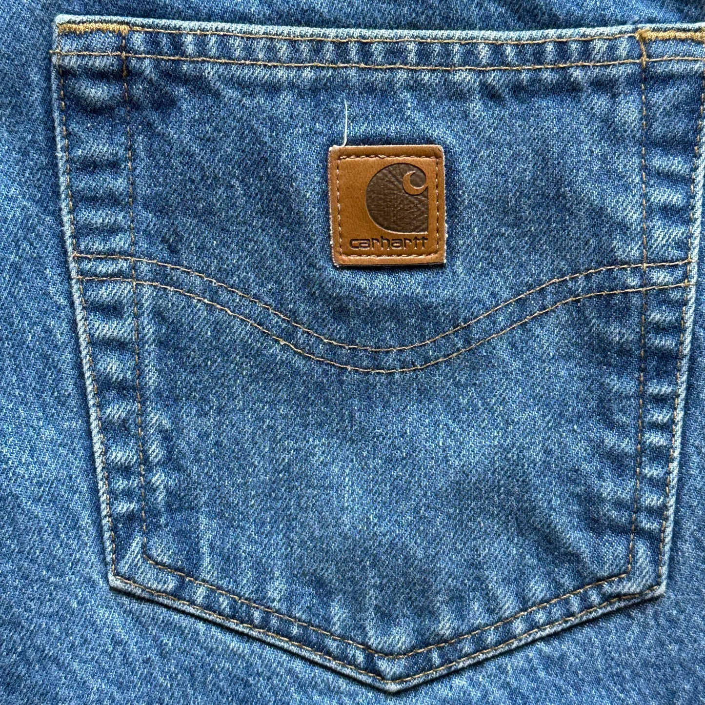 Carhartt Relaxed Fit Baggy Blue Jeans