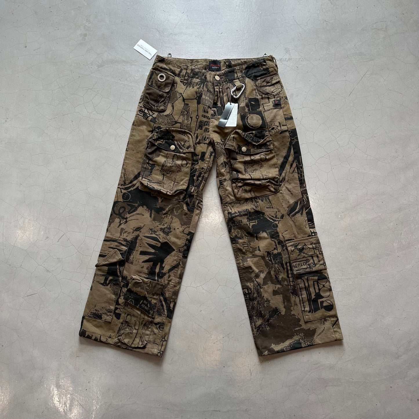 Roberto Cavalli Vintage Y2K Devils Cargo Pants (DEADSTOCK)