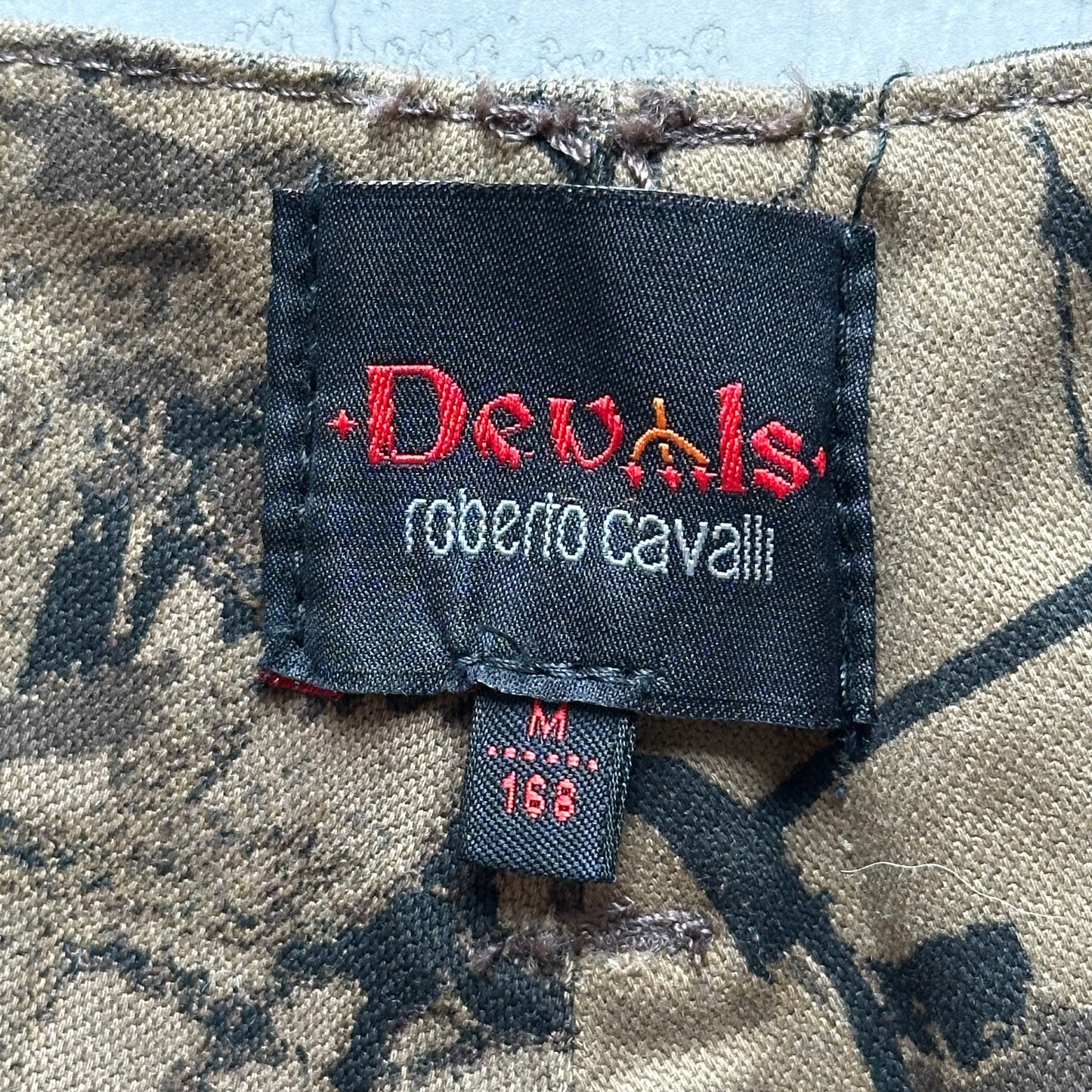 Roberto Cavalli Vintage Y2K Devils Cargo Pants (DEADSTOCK)