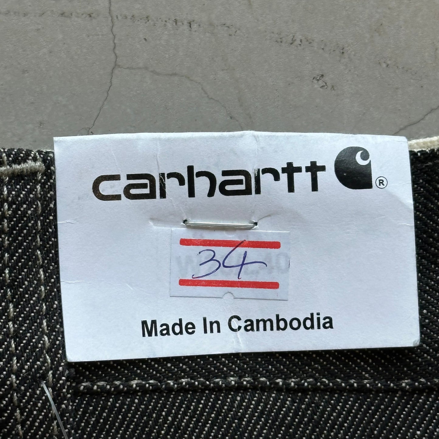 Carhartt Black Reworked Jorts