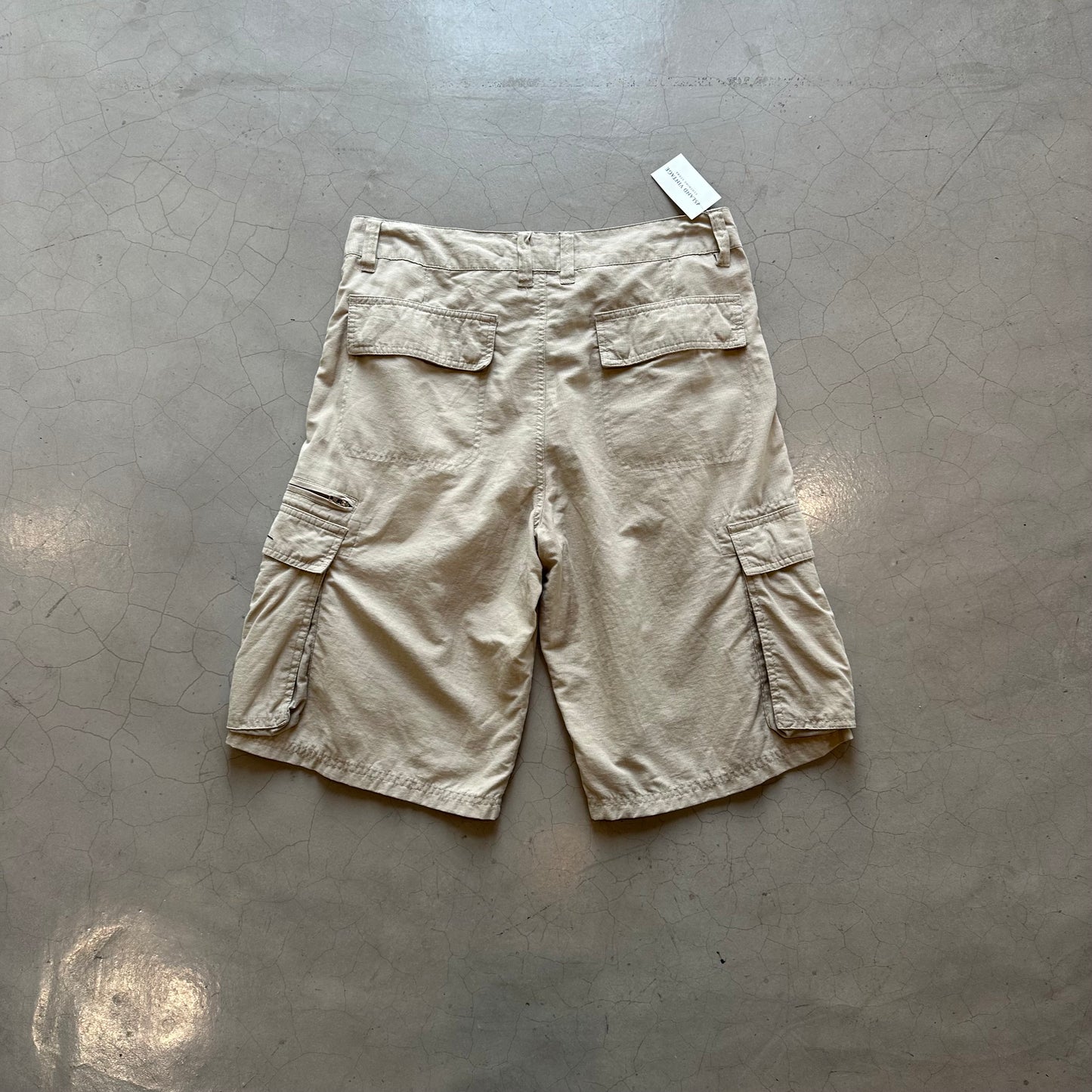 Quiksilver Beige Cargo Shorts
