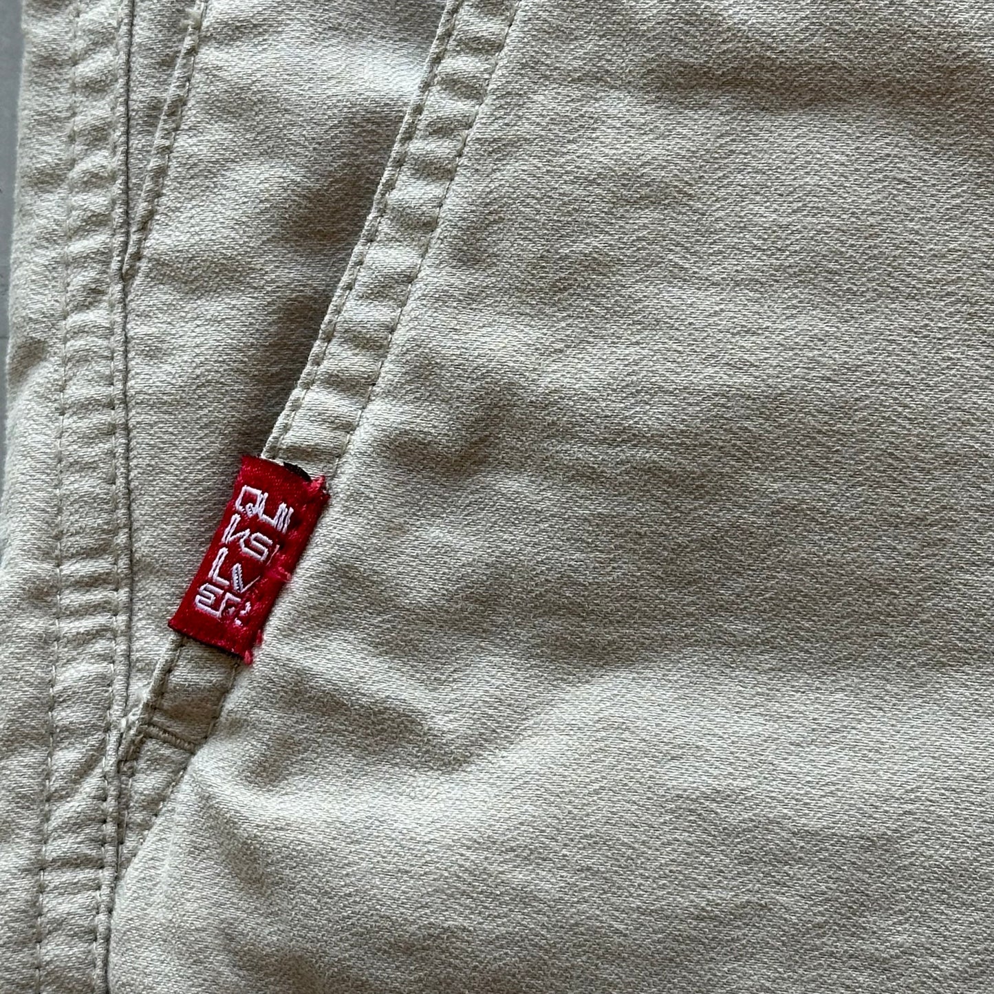 Quiksilver Beige Cargo Shorts