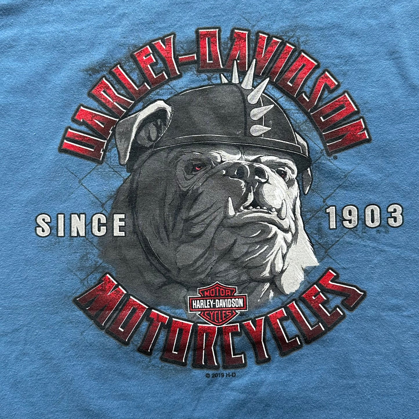 Harley Davidson Kuwait Bulldog 2019 T-Shirt