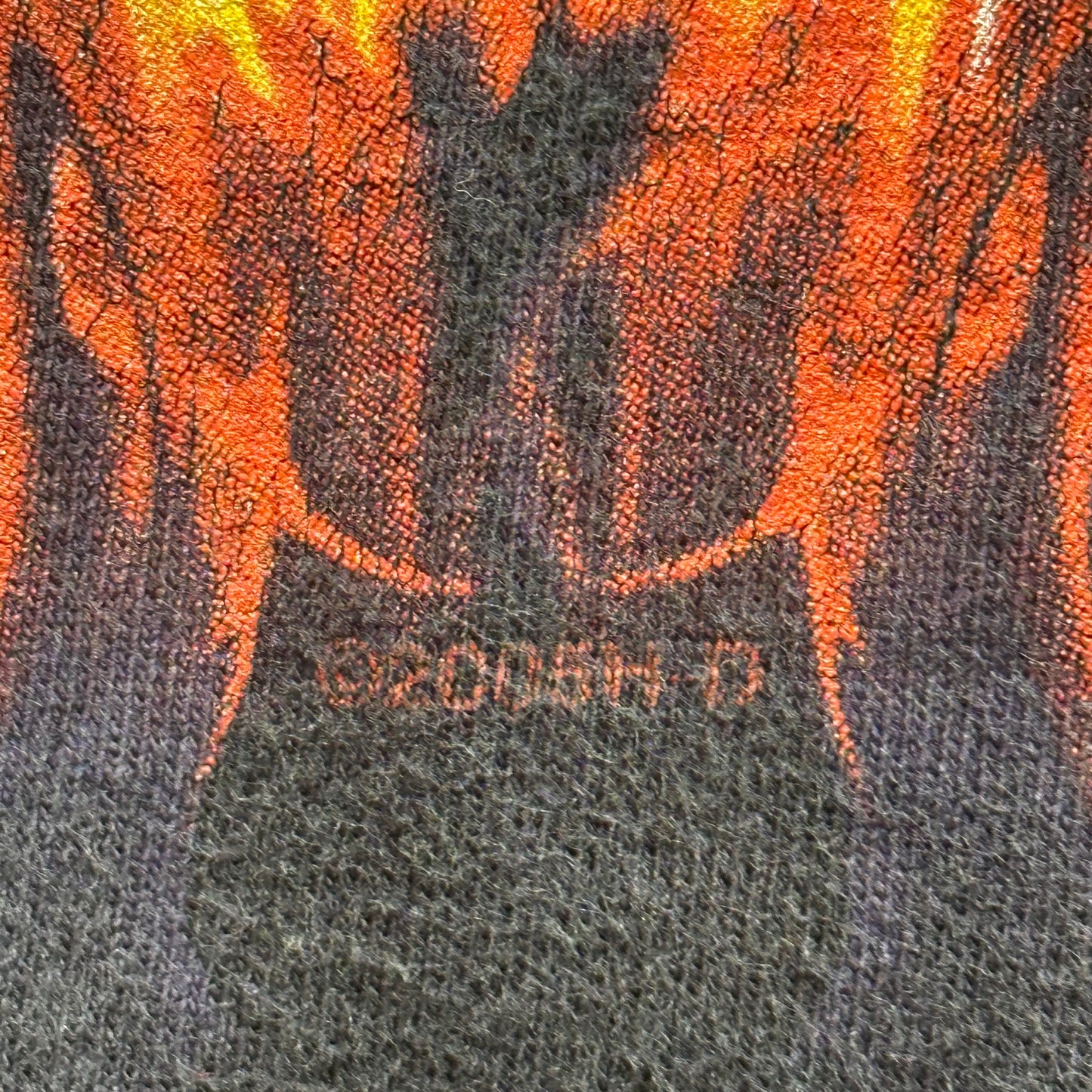 Vtg 2005 Flames Feed The Soul Qatar Harley Davidson T-Shirt