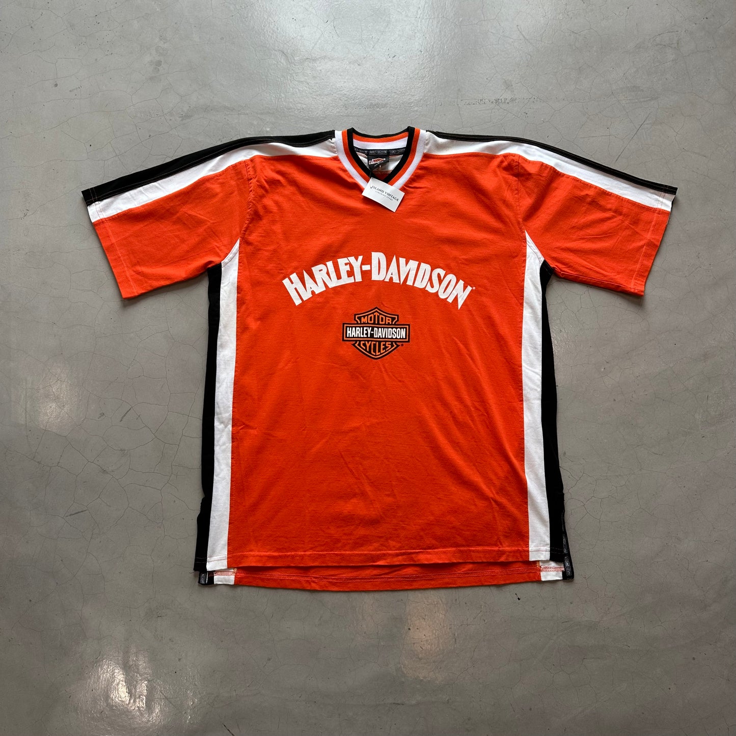 Vintage Y2K Harley Davidson Oman T-Shirt (Made in UK)