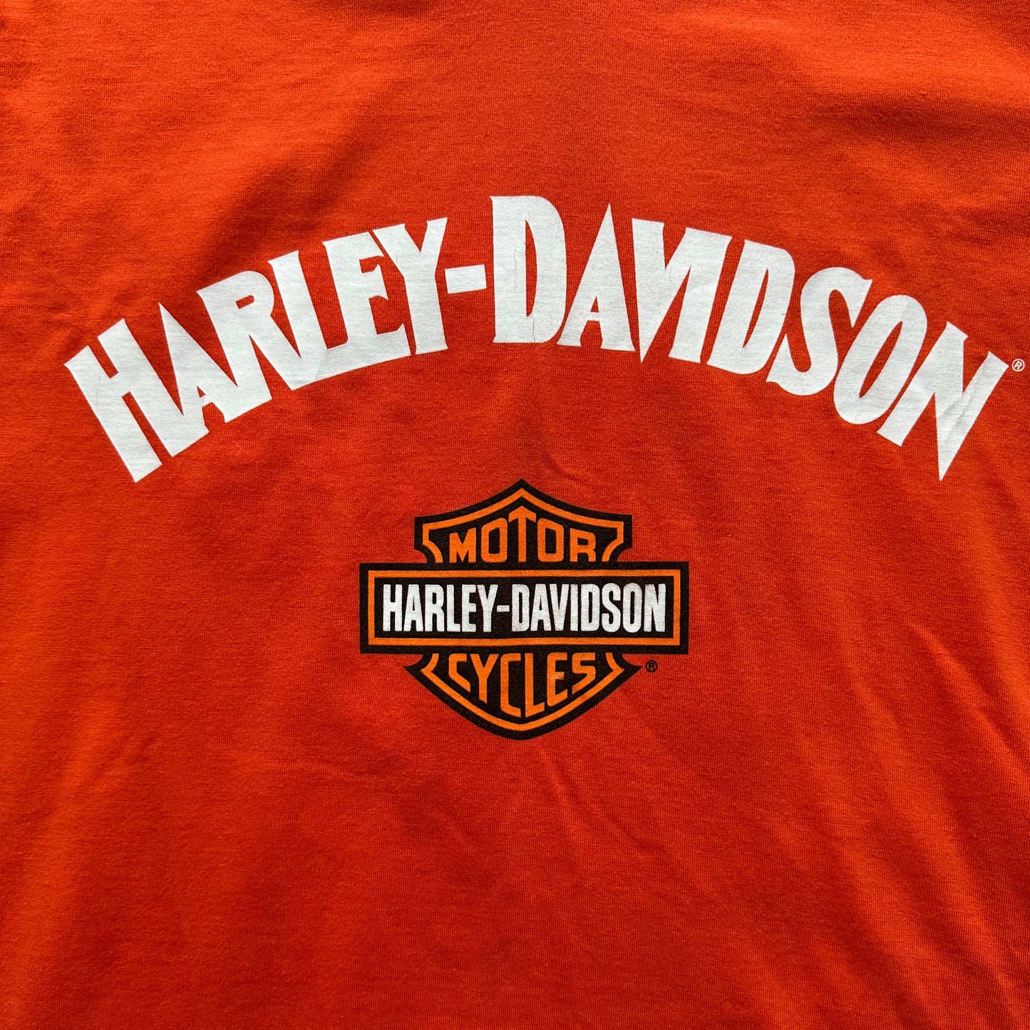 Vintage Y2K Harley Davidson Oman T-Shirt (Made in UK)