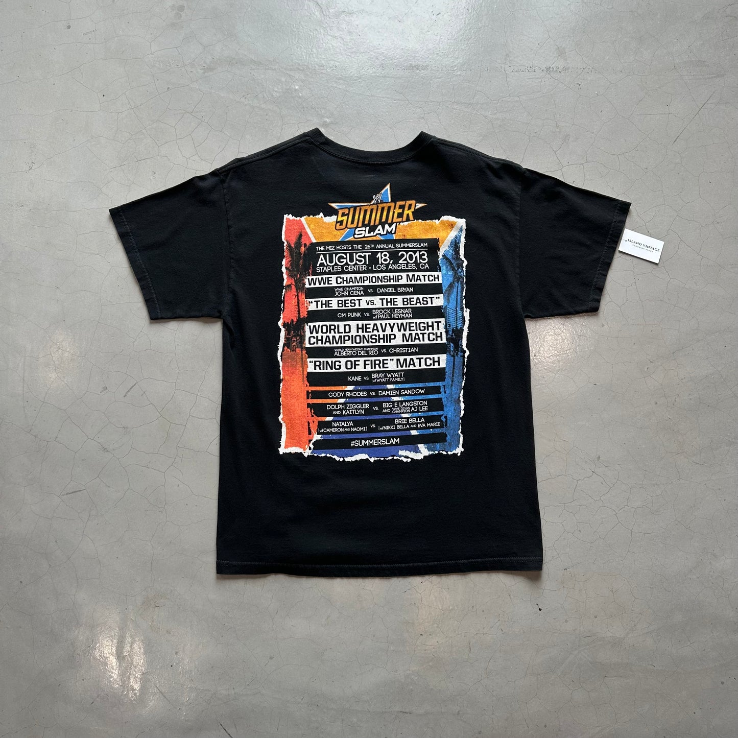 WWE Summerslam 2013 T-Shirt