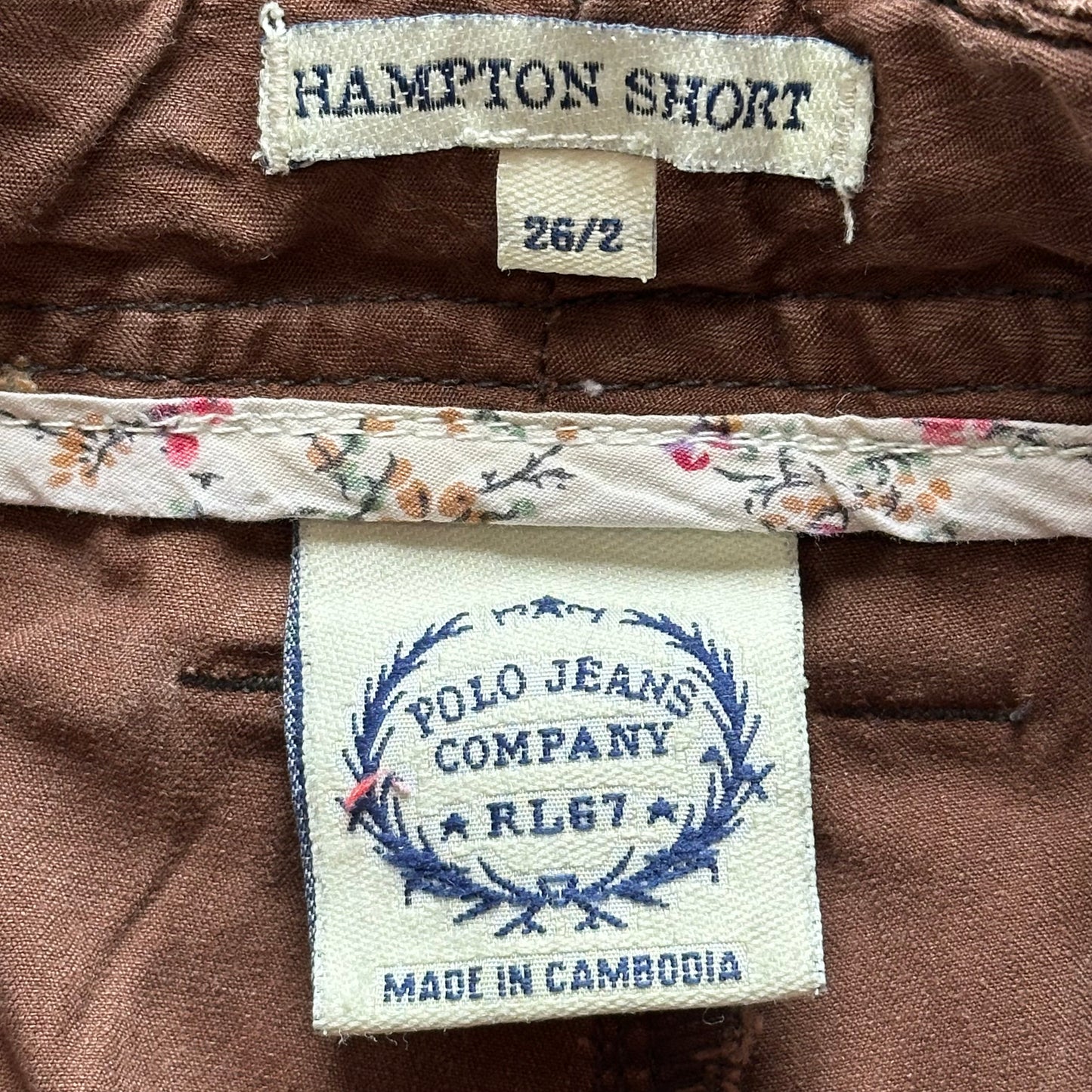 Polo Jeans Co Hampton Short Shorts
