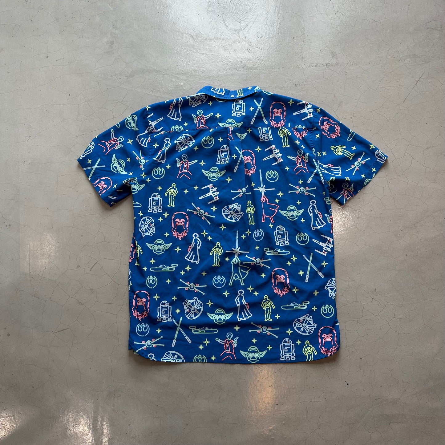 Star Wars Chubbies Beach Resort Shirt (Blue)