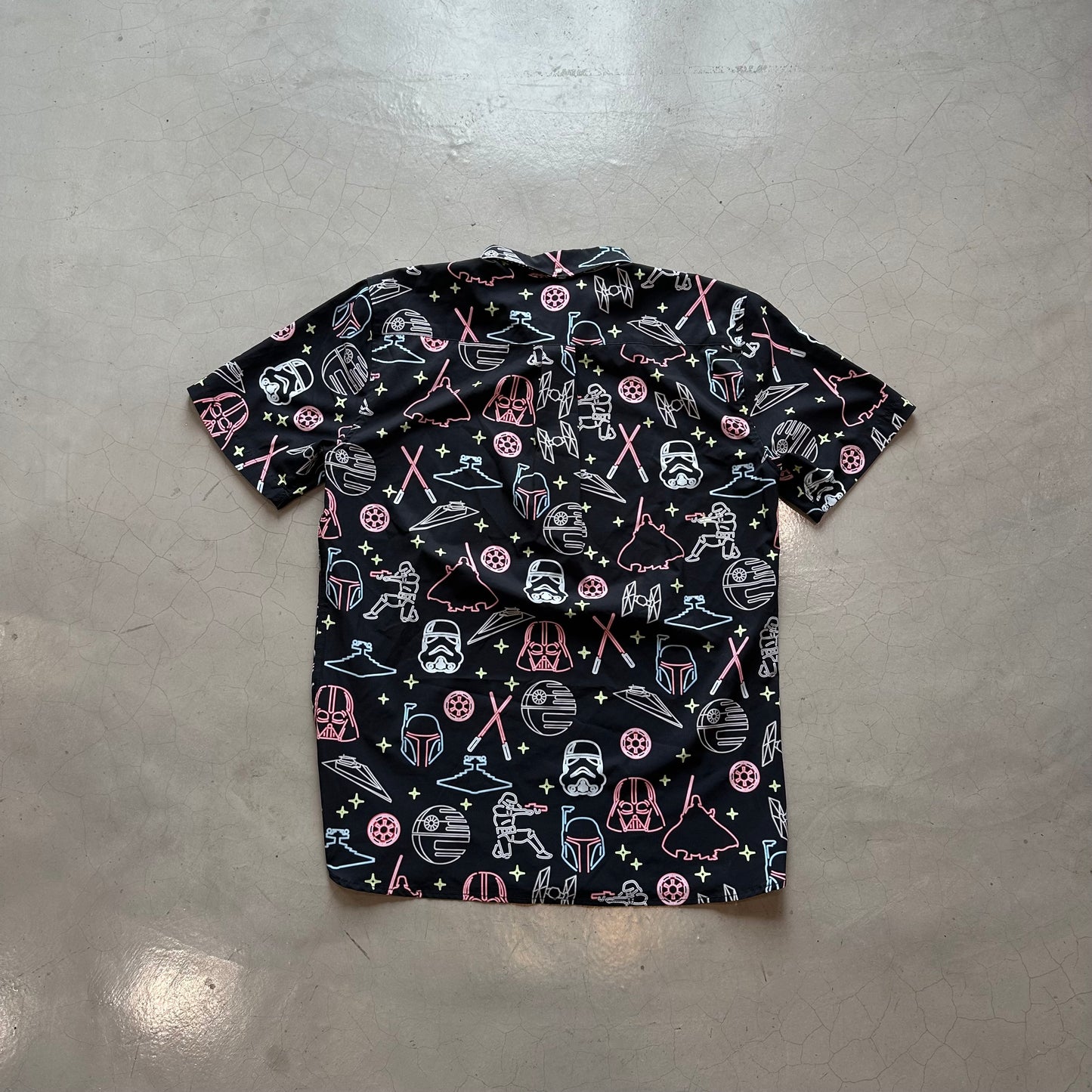 Star Wars Chubbies Beach Resort Shirt (Black)