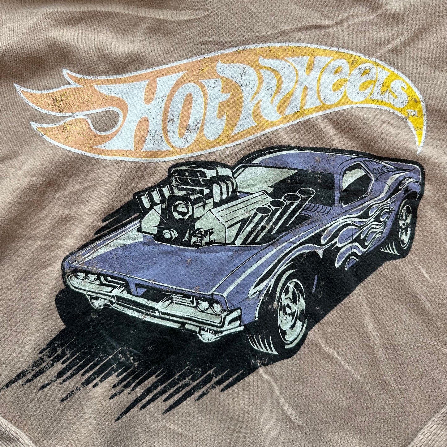 Hot Wheels Cropped Hoodie