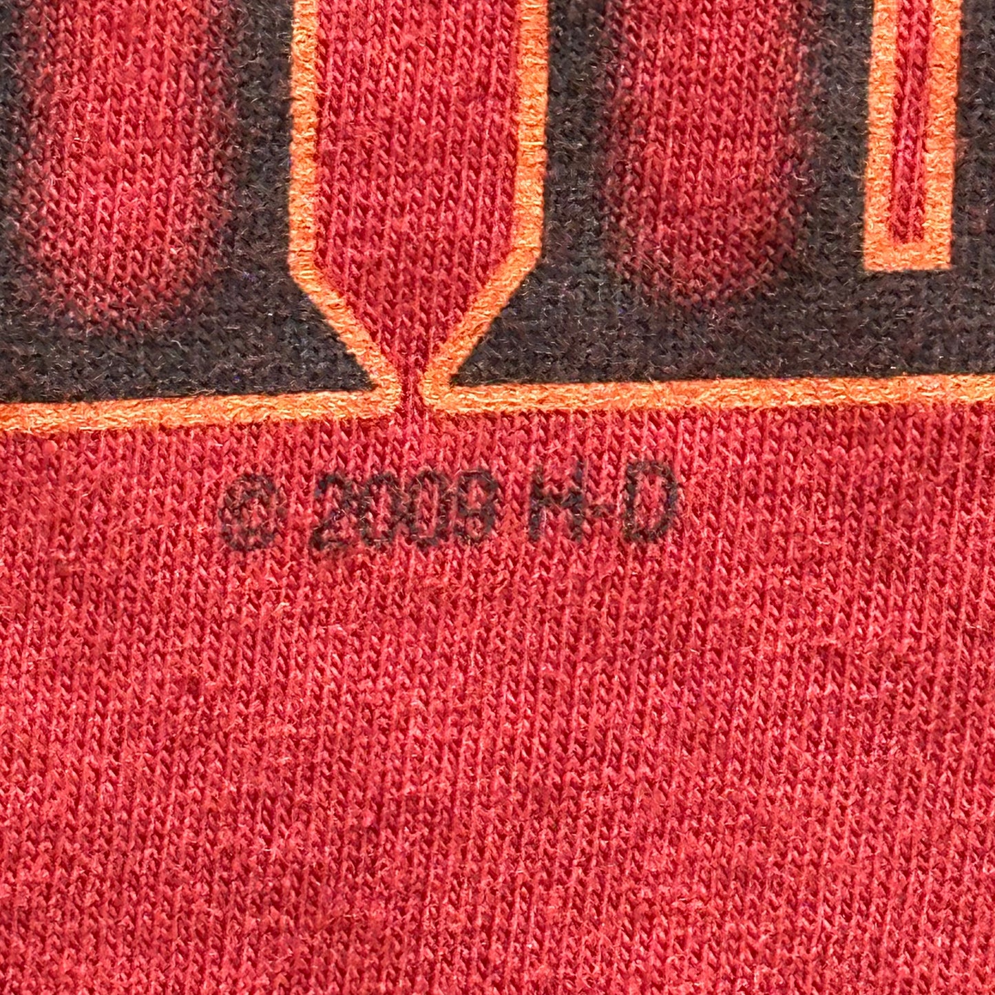 Harley Davidson 2009 El Paso Longsleeve Flames Shirt