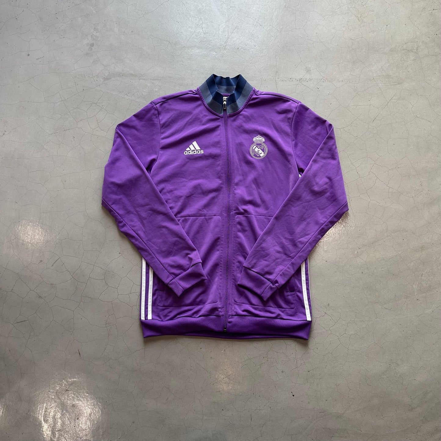 Real Madrid Purple Training Jacket