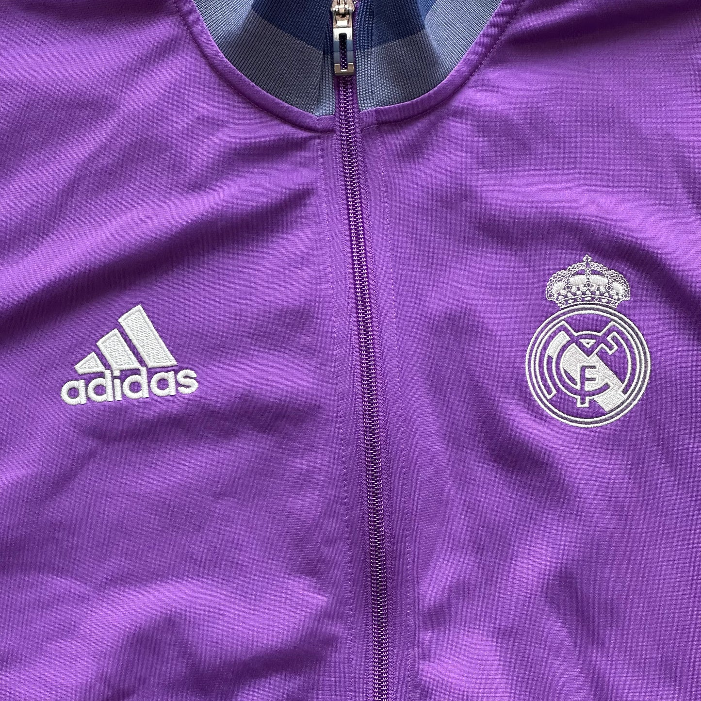 Real Madrid Purple Training Jacket