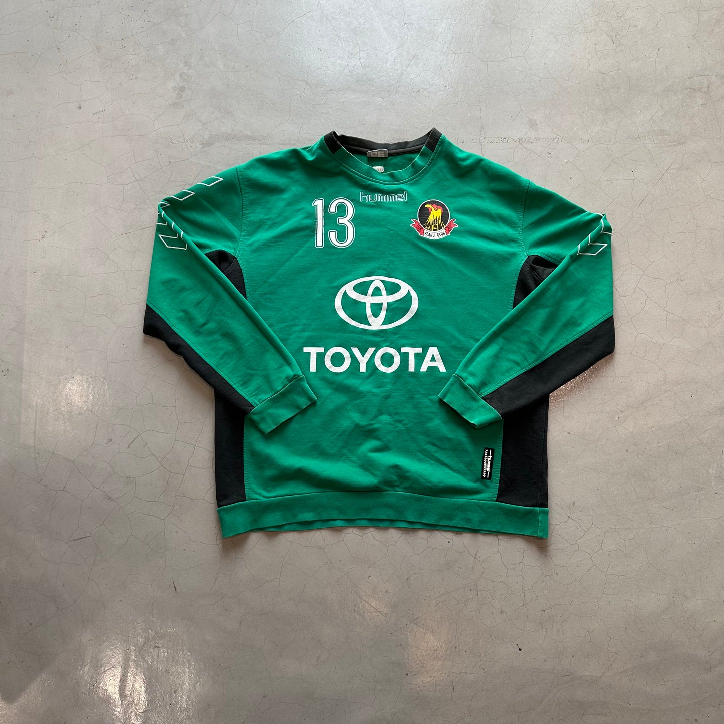 Vintage Al Ahli Club Hummel Toyota Sweater