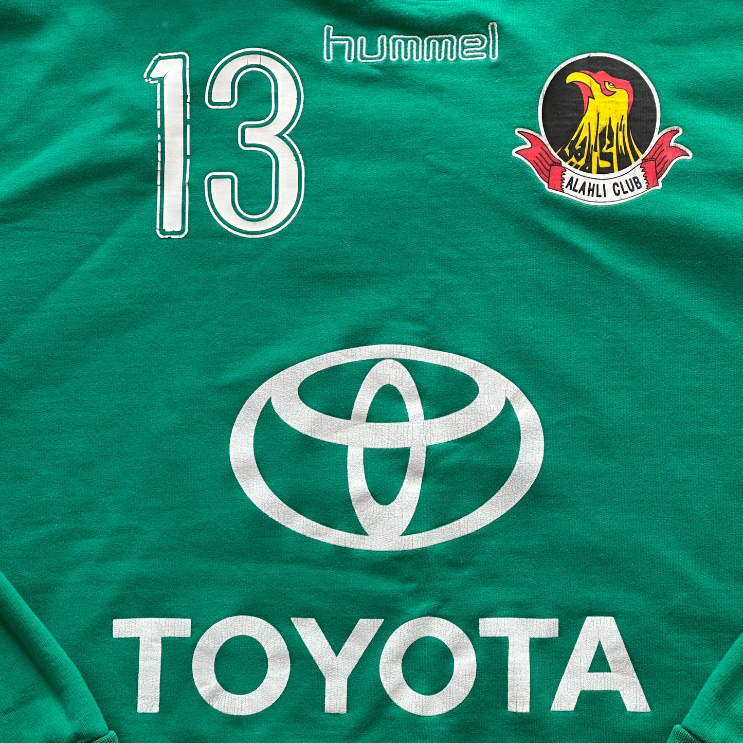 Vintage Al Ahli Club Hummel Toyota Sweater