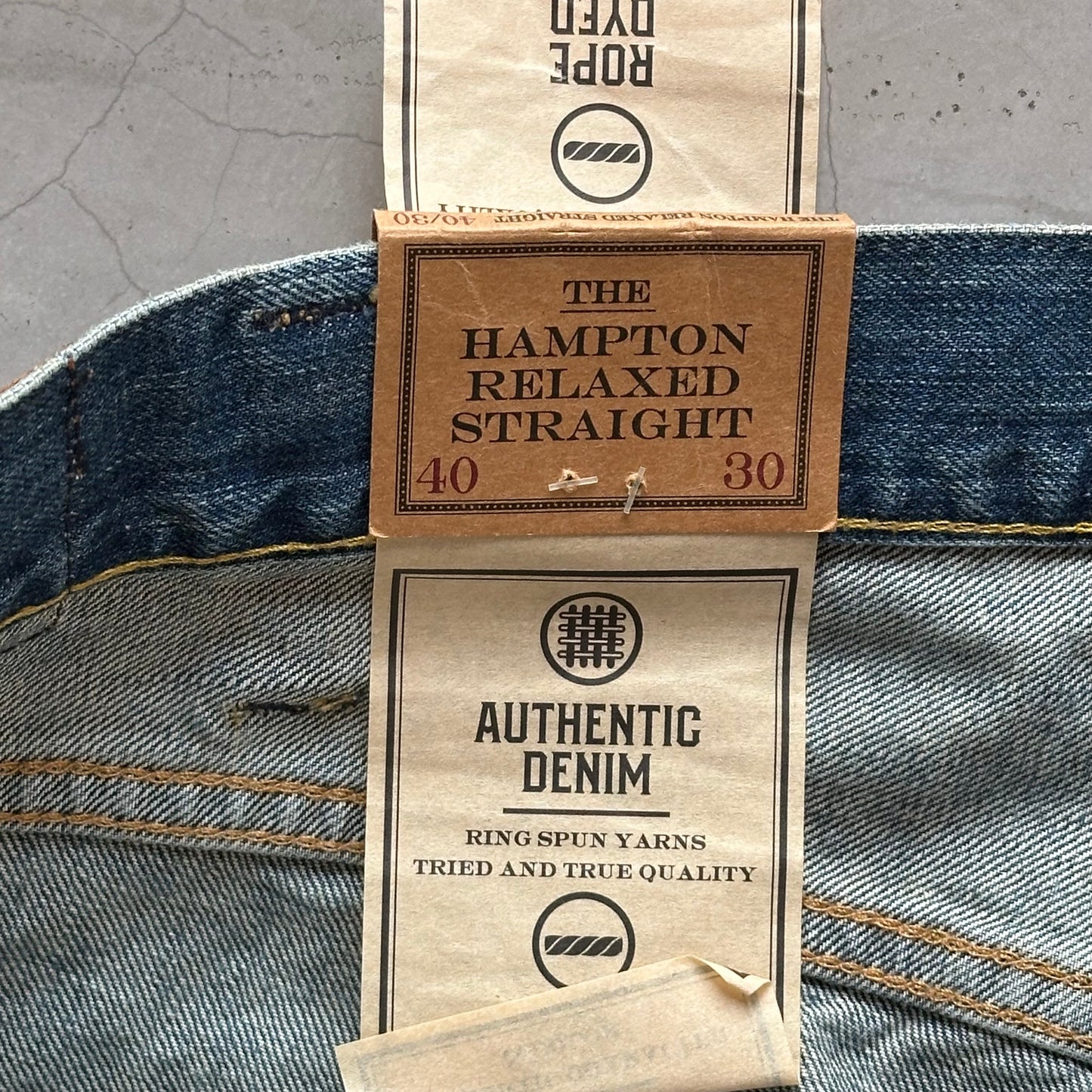 Ralph Lauren Hampton Relaxed Fit Jeans (DEADSTOCK)