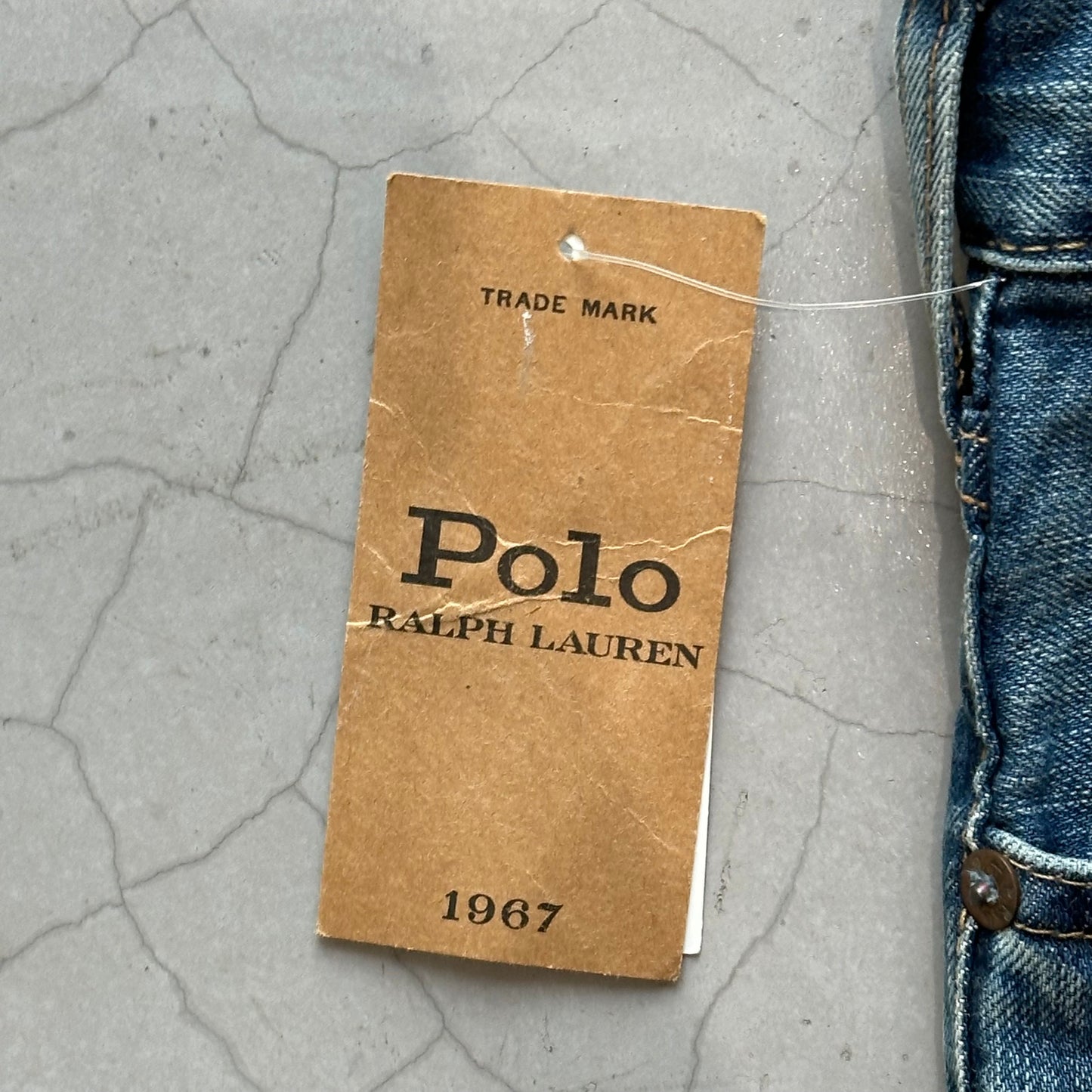 Ralph Lauren Hampton Relaxed Fit Jeans (DEADSTOCK)