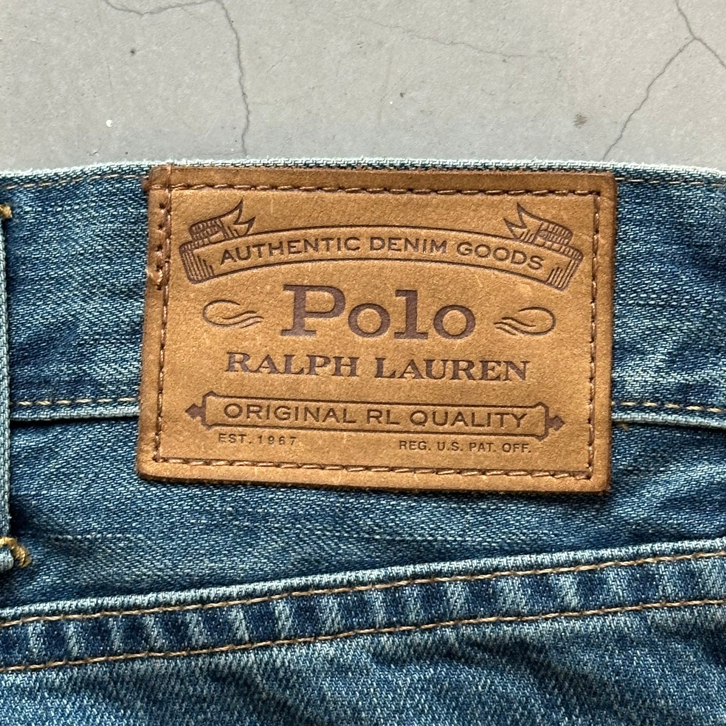 Ralph Lauren Hampton Relaxed Fit Jeans (DEADSTOCK)