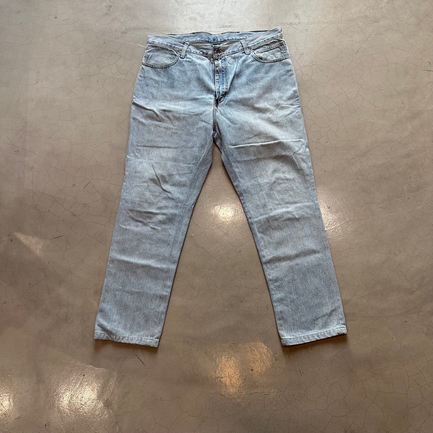 Vintage Y2K Harley Davidson Light Blue Jeans