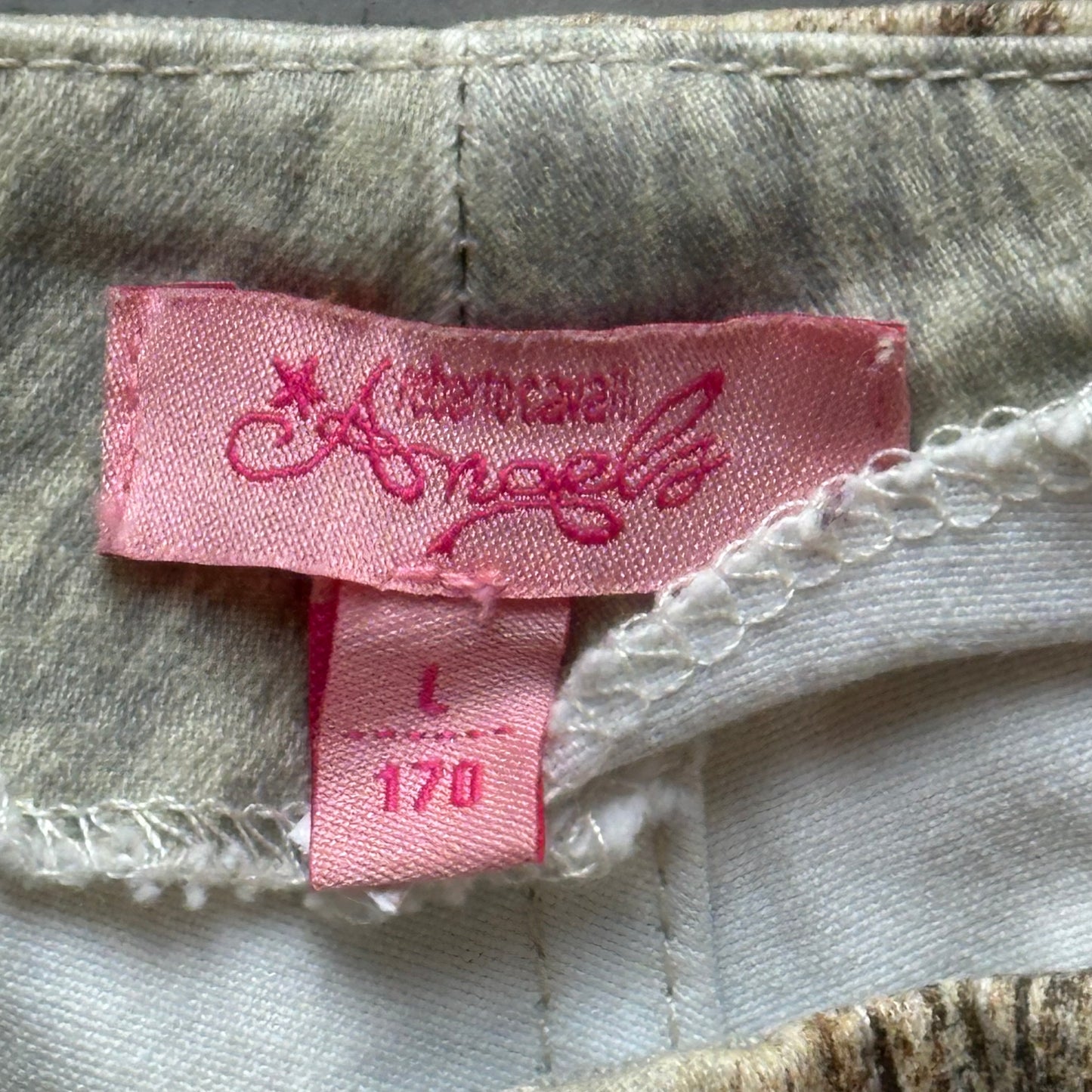 Vintage Y2K RARE Roberto Cavalli Angels Hippie Trousers
