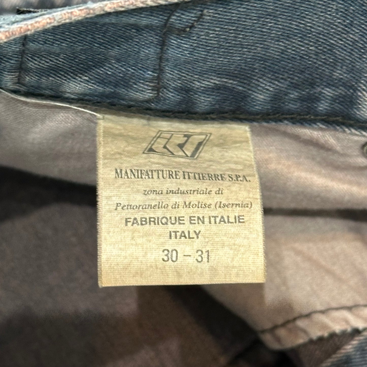 Vintage Versace Couture Black Jeans