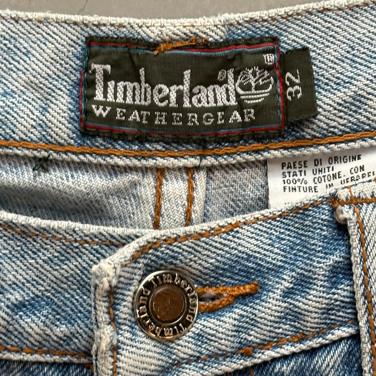 Timberland Weathergear Blue Jeans