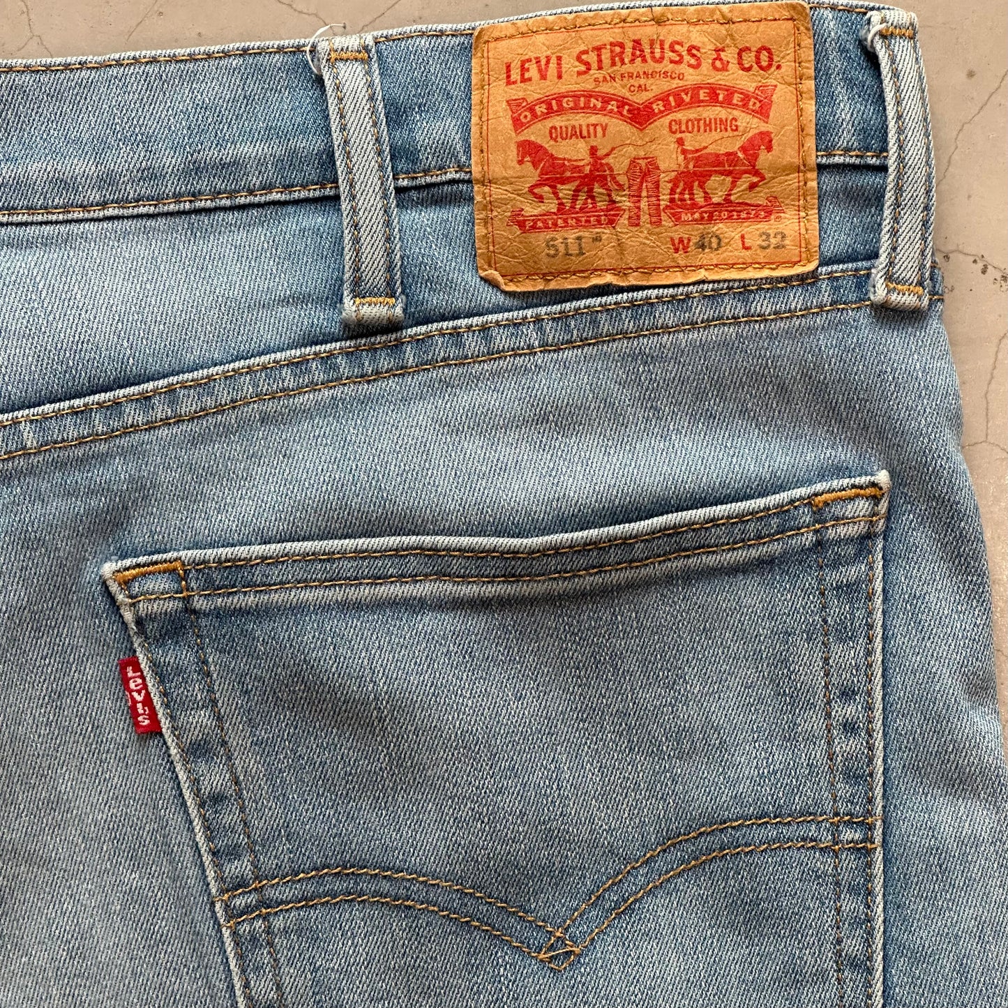 Levis 511 Blue Jeans