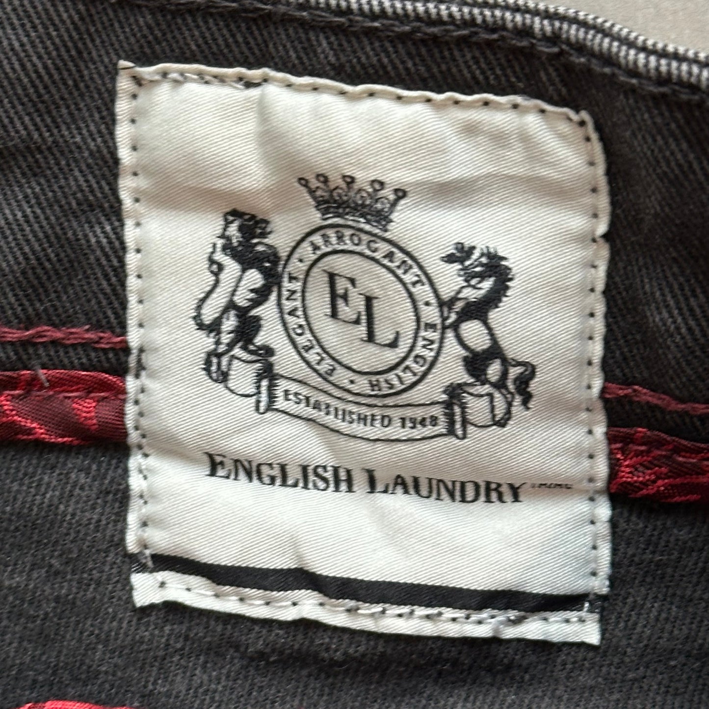 English Laundry Black Trousers
