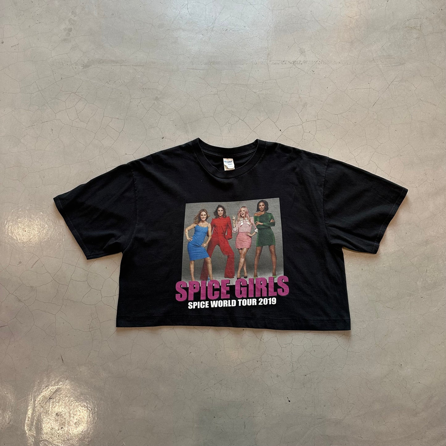Cropped Spice Girls 2019 Tour T-Shirt