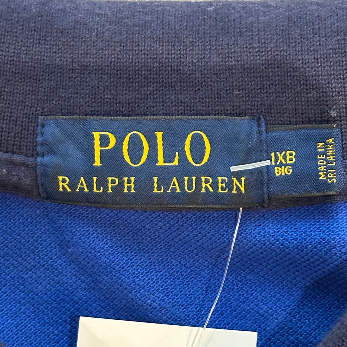 Ralph Lauren Blue Striped Polo