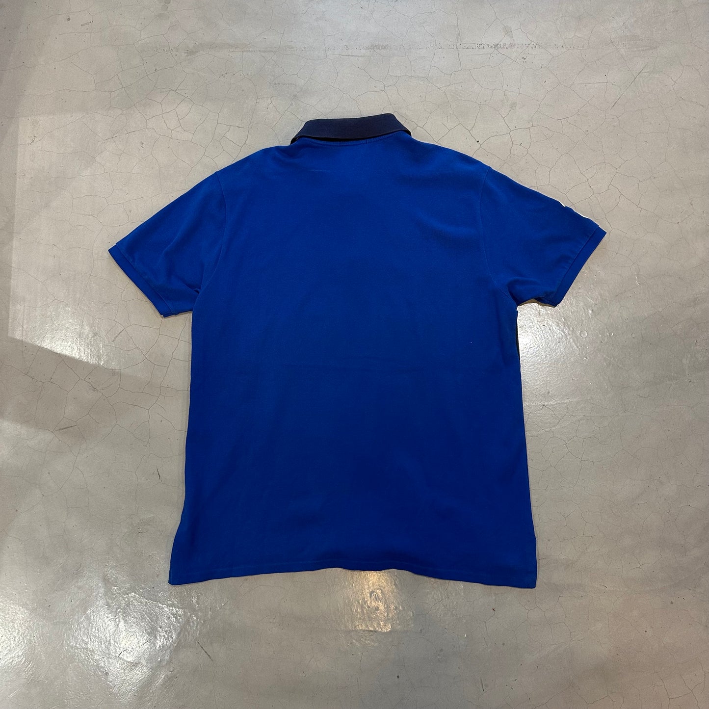 Ralph Lauren Blue Striped Polo