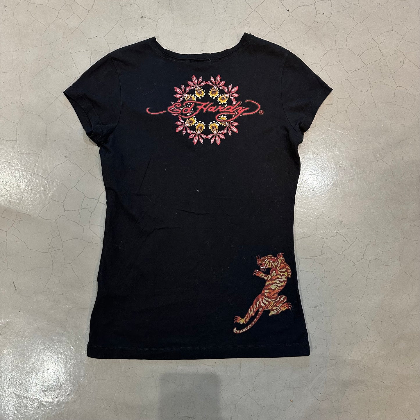Ed Hardy Womens Tiger T-Shirt