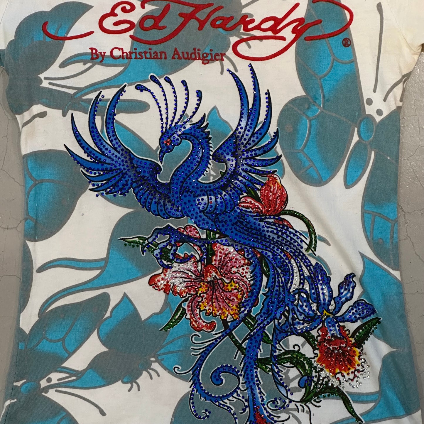 Ed Hardy Womens Premium T-Shirt