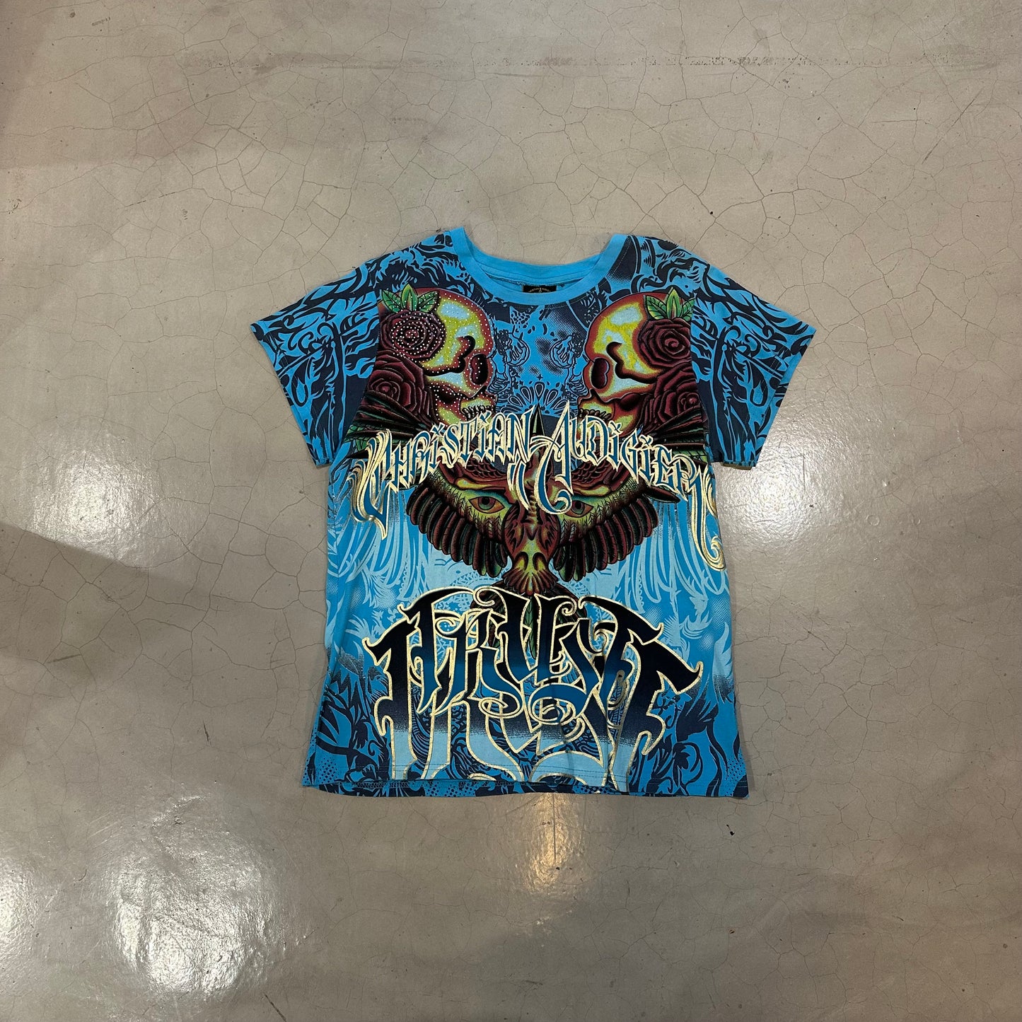 Vintage Christian Audigier Trust T-Shirt