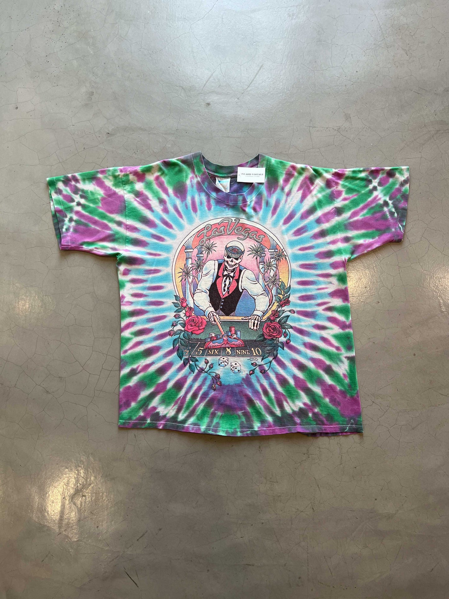 Vtg 1992 Grateful Dead Vegas Tour T-Shirt