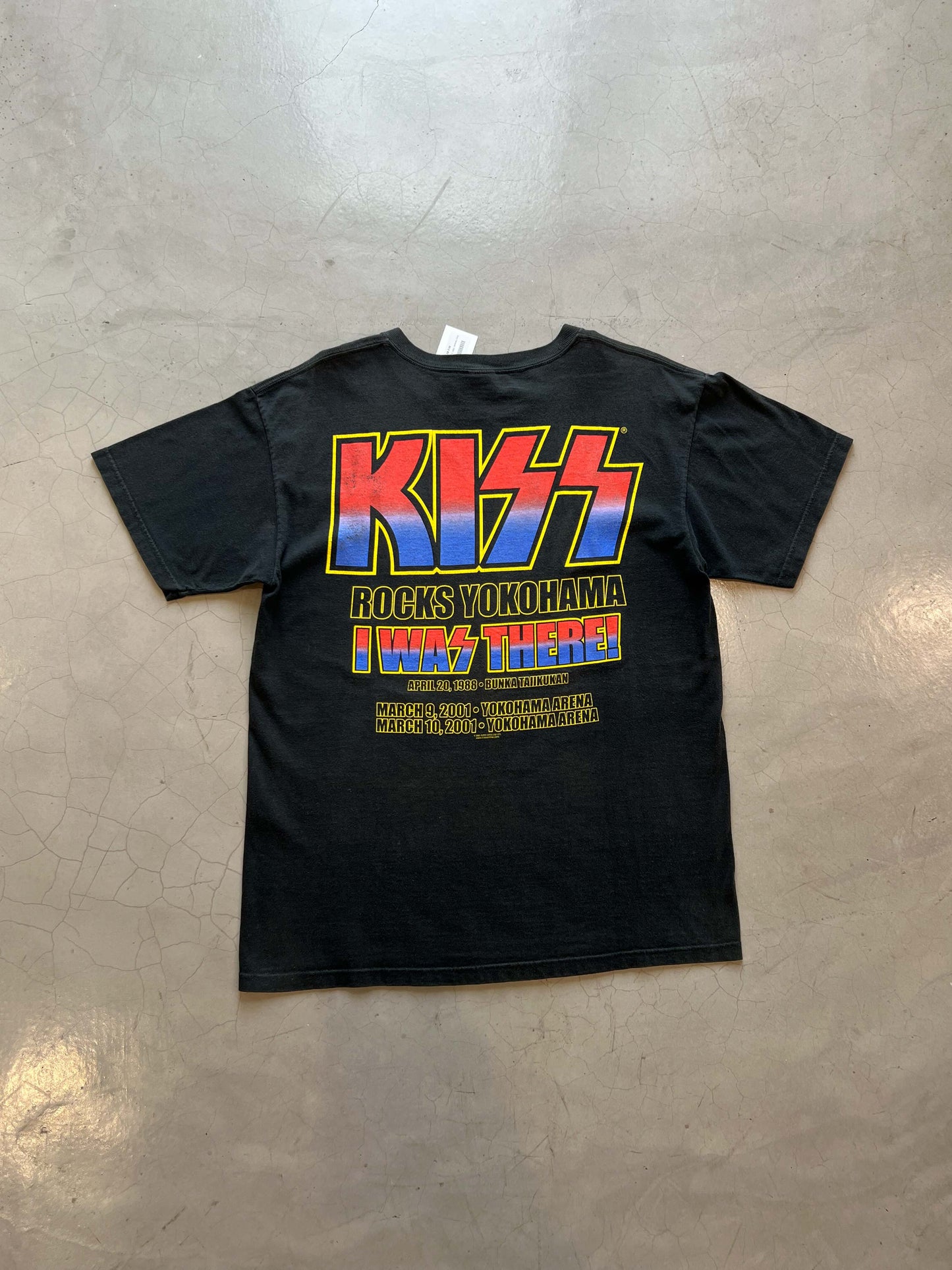 Vtg Kiss 2001 Yokohama T-Shirt
