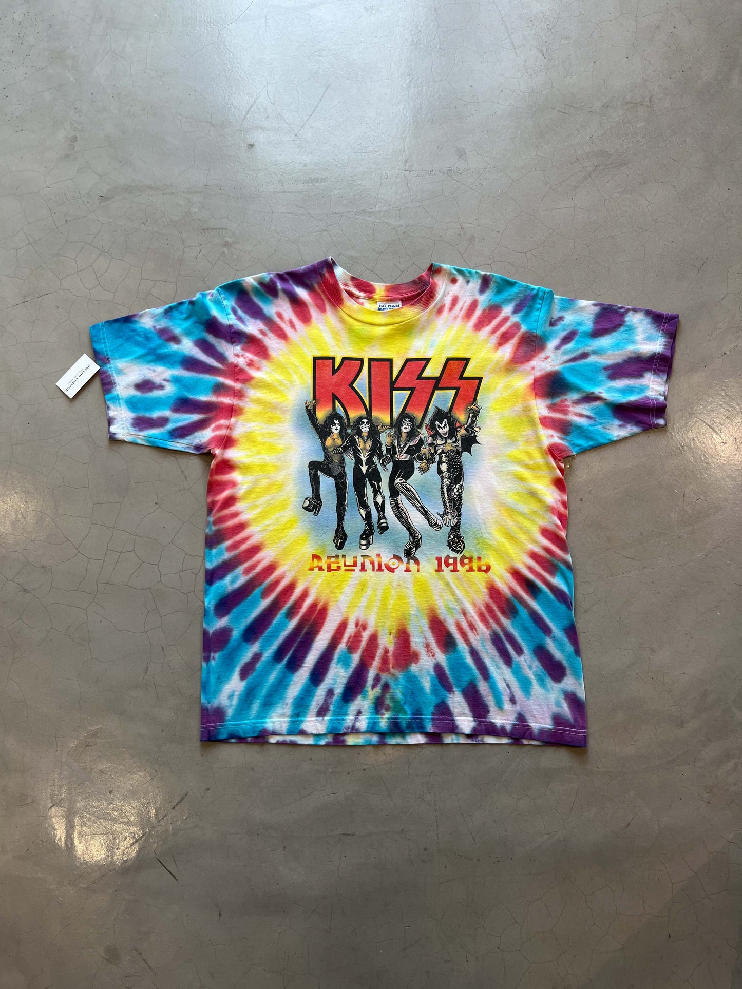 Vtg Kiss 1966 Reunion Tour T-Shirt