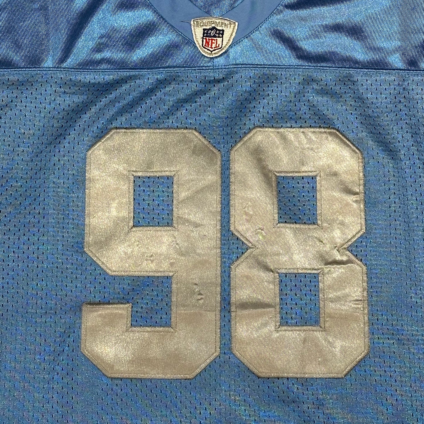 Detroit Lions Blue Reebok NFL Jersey (Fairley)