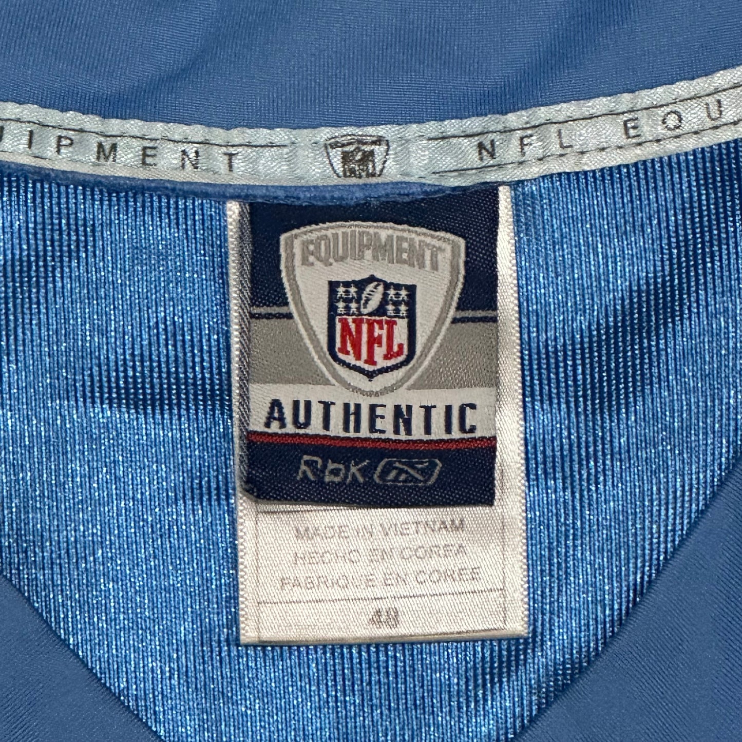 Detroit Lions Blue Reebok NFL Jersey (Fairley)