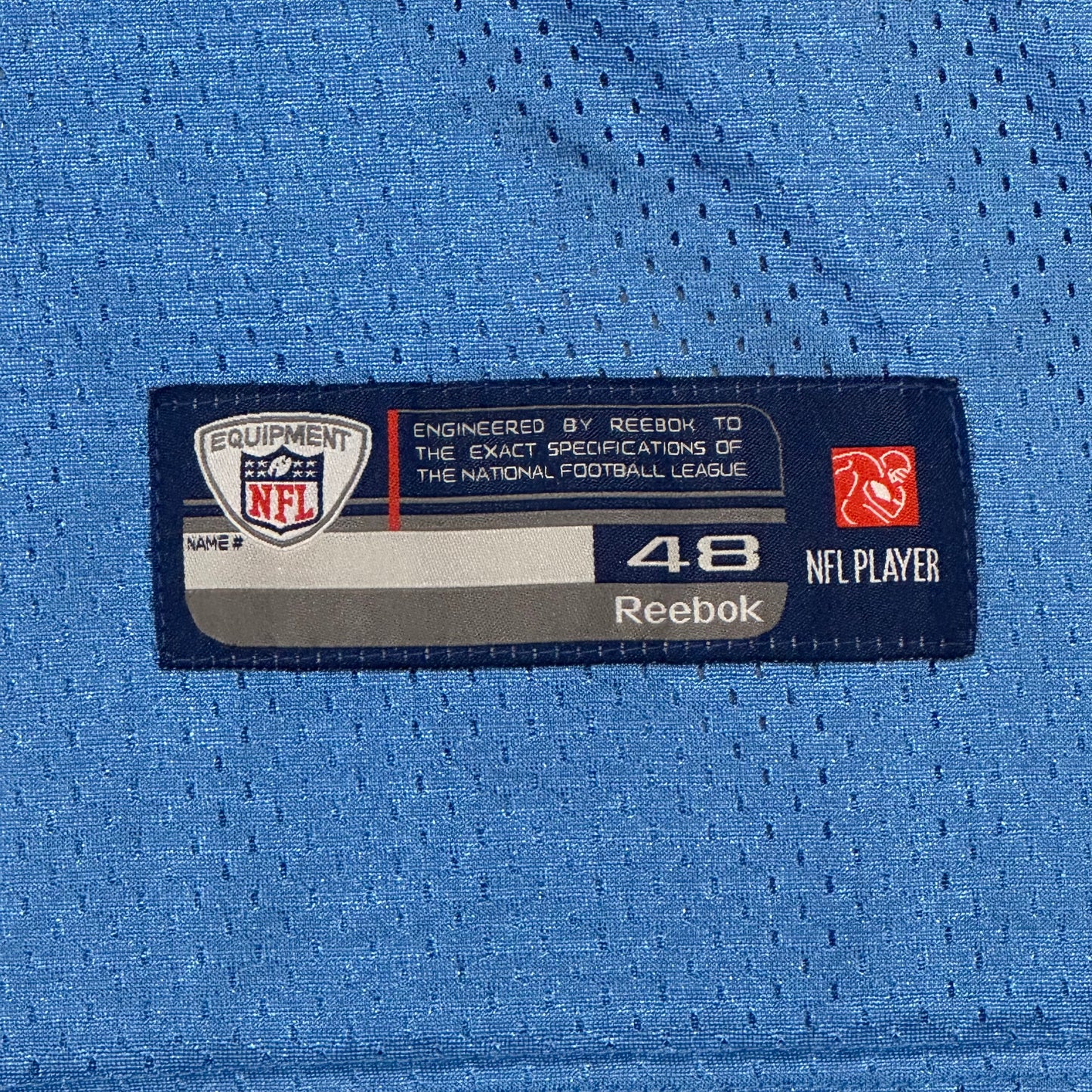 Detroit Lions Blue Reebok NFL Jersey (Fairley)
