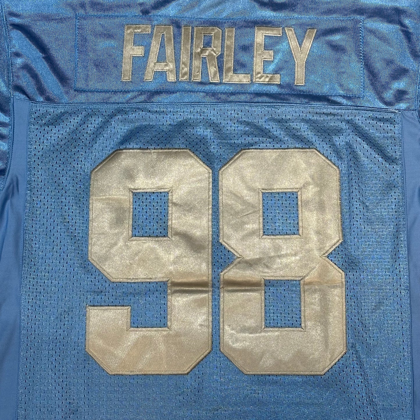 Detroit Lions Blue Reebok NFL Jersey (Fairley)