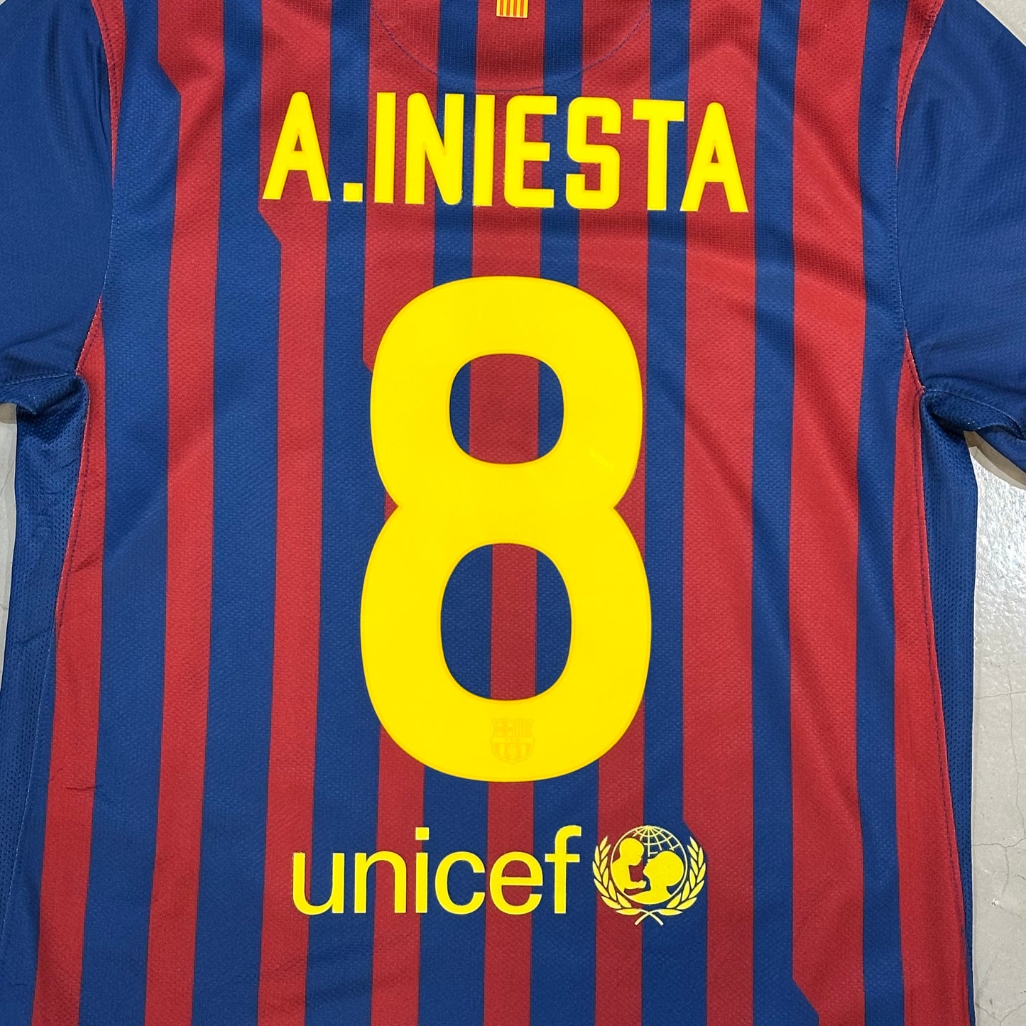 Barcelona 2011 Home Jersey (Iniesta)