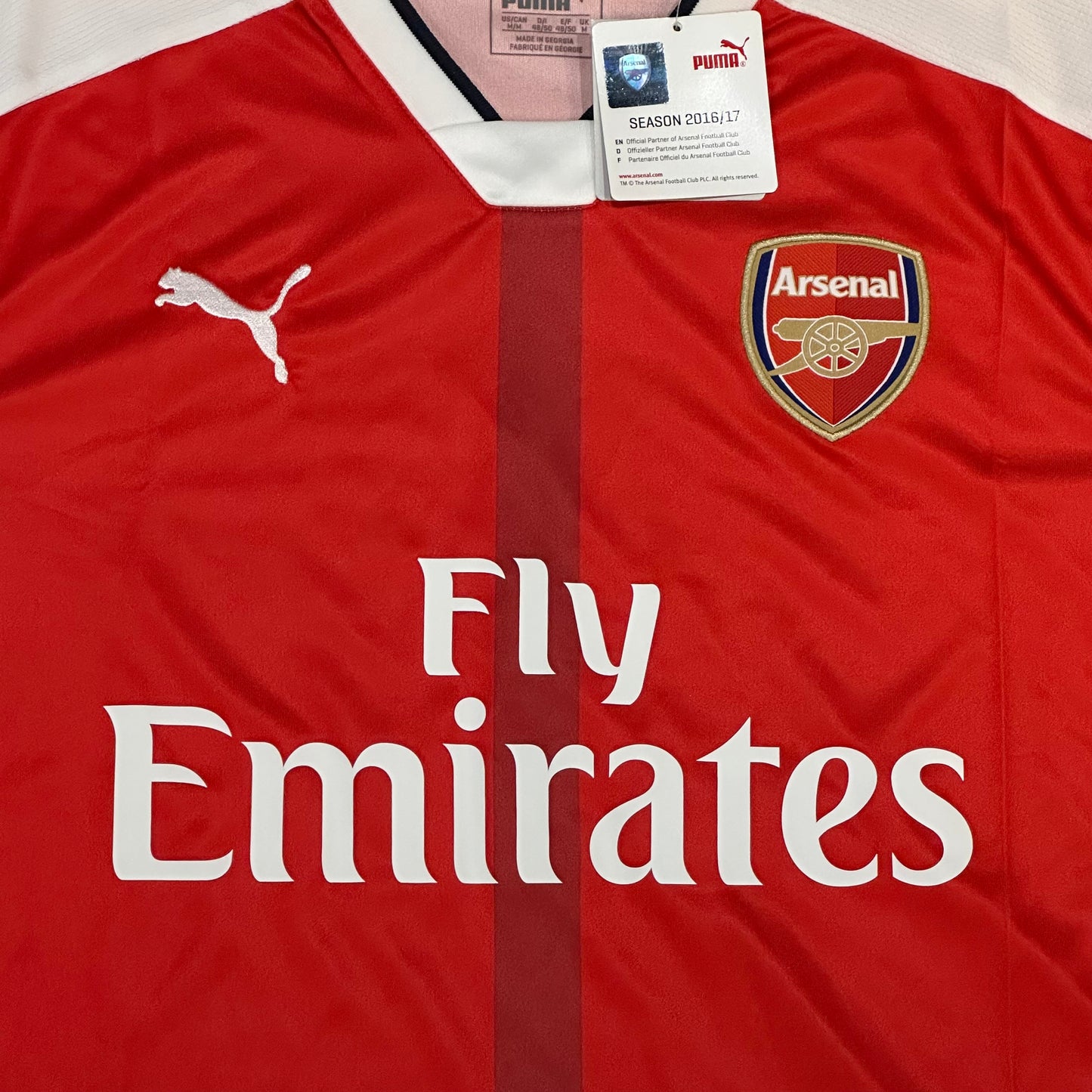 Arsenal 2016 Home Jersey (DEADSTOCK)