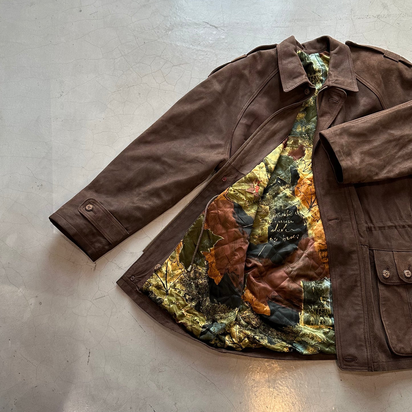 Vintage Spanish Jacket With Horseriding Inner Liner