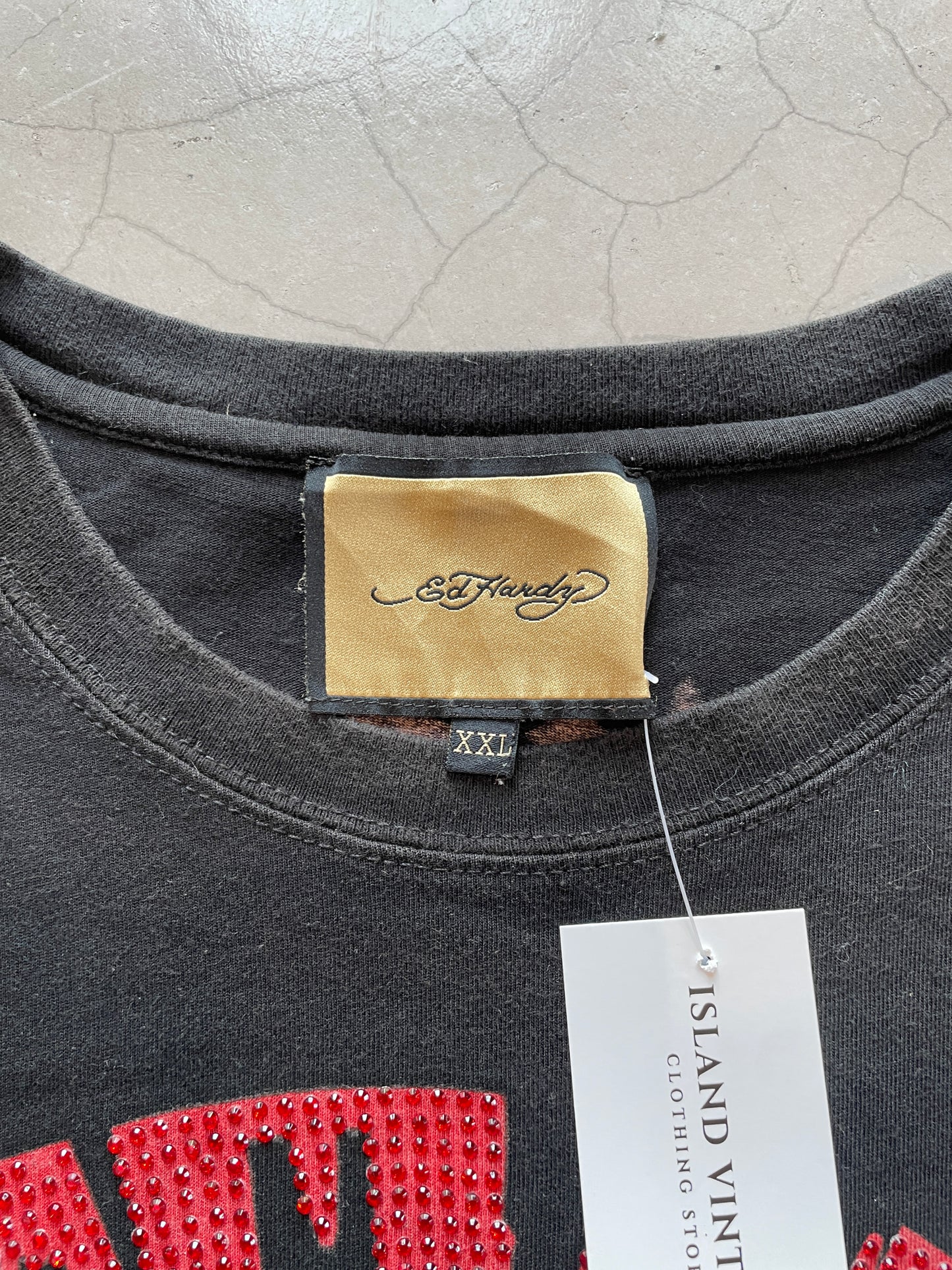 Ed Hardy Rome Skull Tee