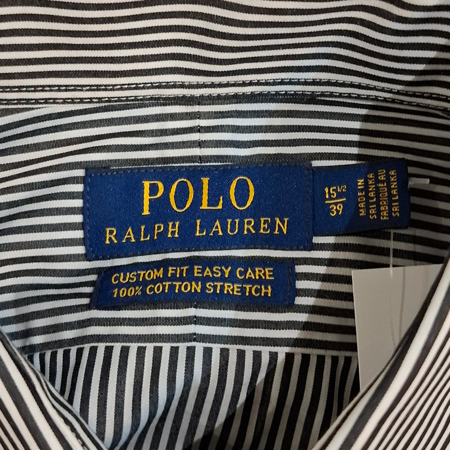 Polo Ralph Lauren Black Stripe Button-up Shirt