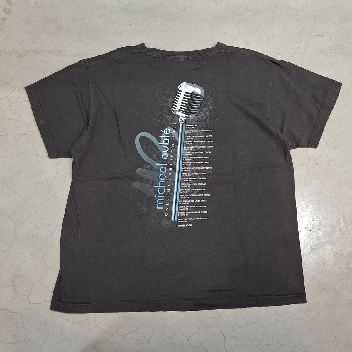 Michael Buble 2008 Tour Tee
