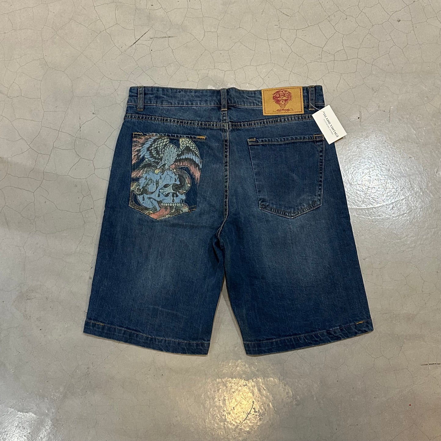 Vintage Y2K Ed Hardy Jorts