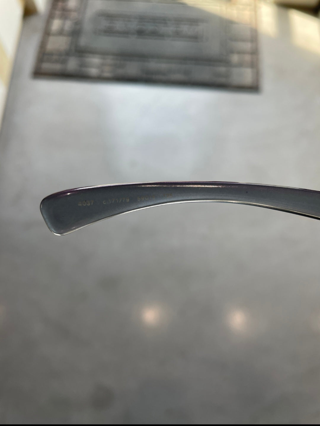Vintage 90s Chanel Two Tone Sunglasses